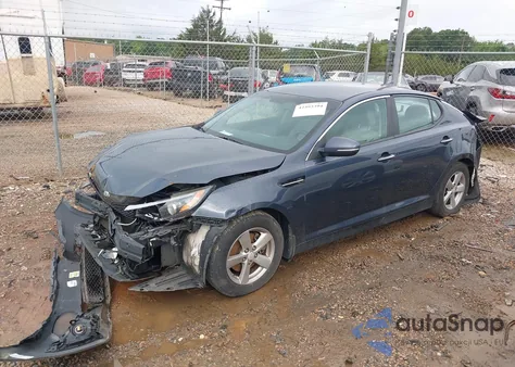 2015 Kia Optima Lx из США, поврежденный, VIN 5XXGM4A70FG368949